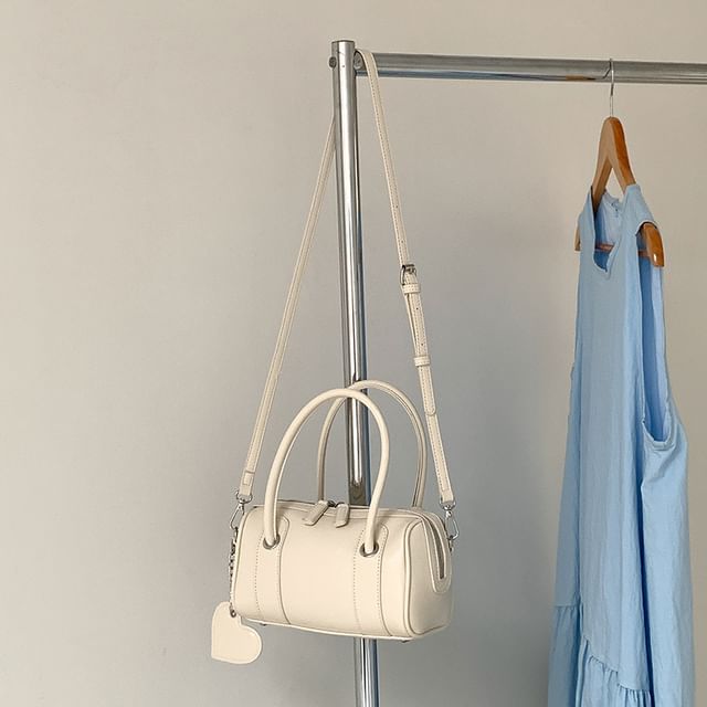 Faux Bag Boston Leather