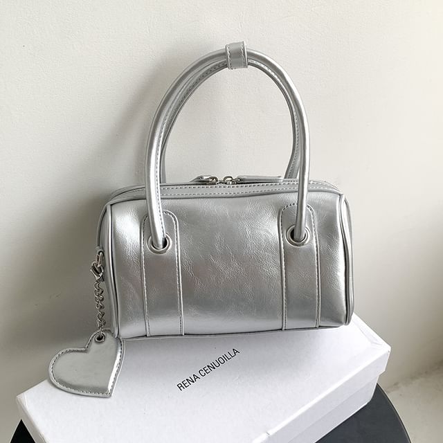 Faux Bag Boston Leather