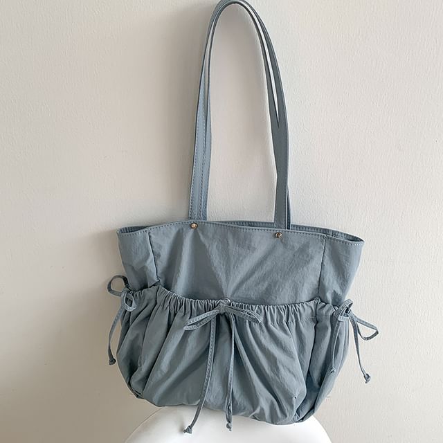 Tote Bag Bow Multi-Pocket
