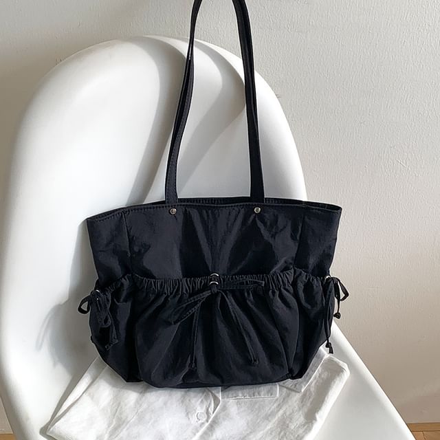 Tote Bag Bow Multi-Pocket
