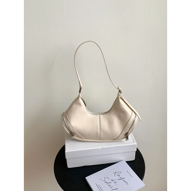 Denim Shoulder Bag Multi-Pocket