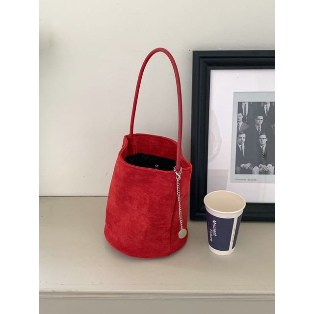 Bag Faux Suede Bucket