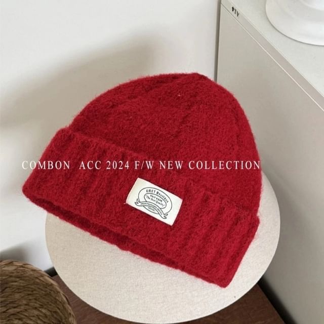 Applique Knit Beanie