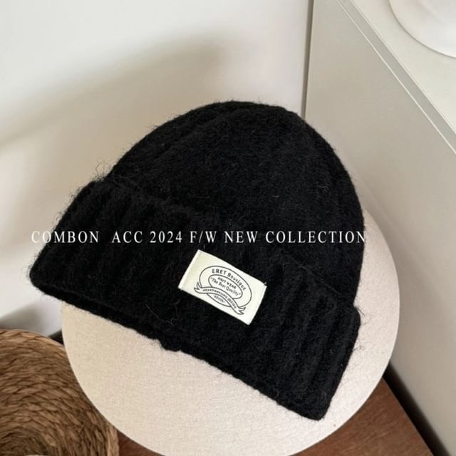 Applique Knit Beanie