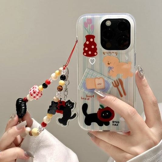 Animal Strap / Case Phone Set