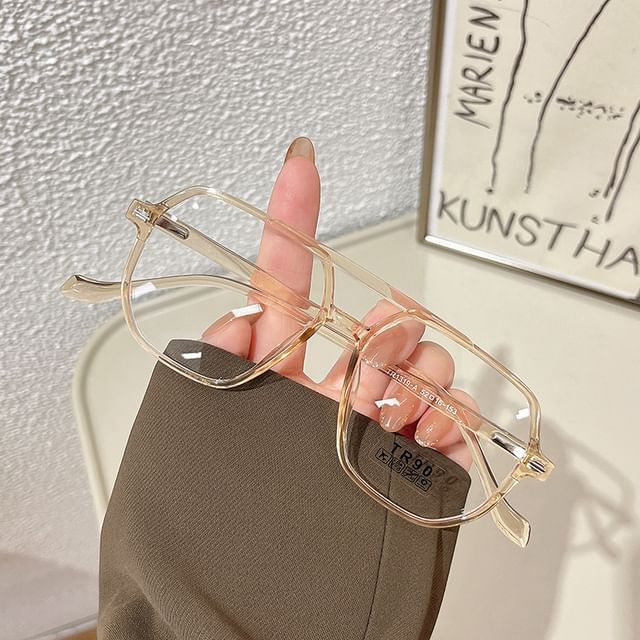 Frame Hexagon Eyeglasses