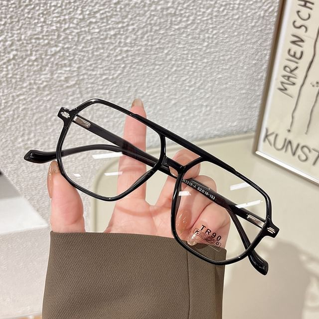 Frame Hexagon Eyeglasses