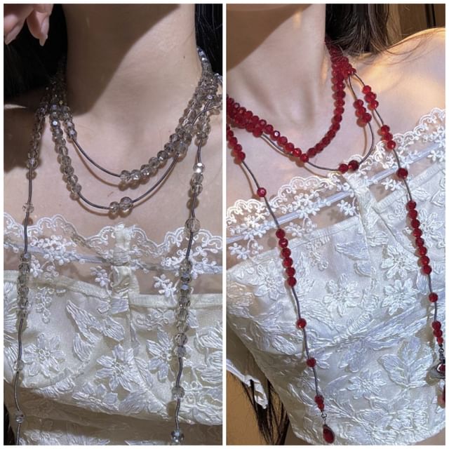 Beaded Layered Necklace