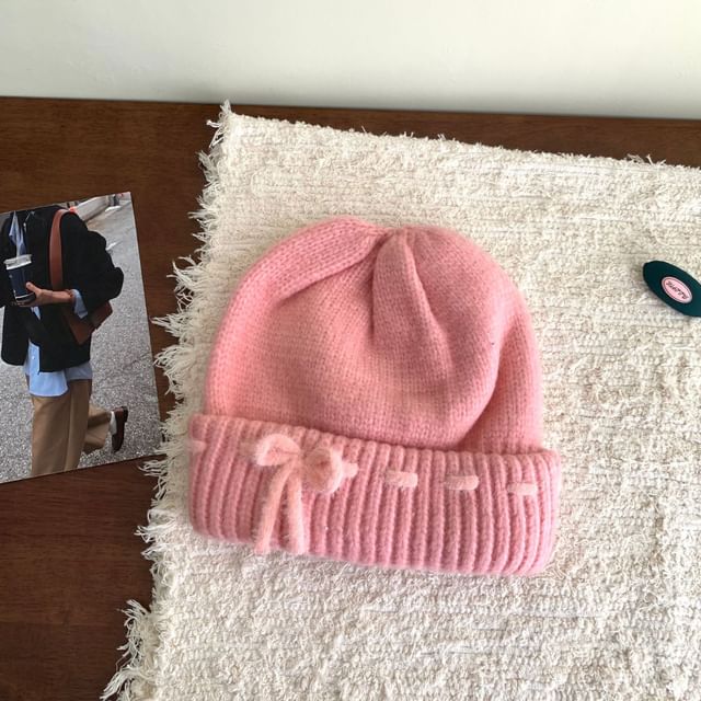 Beanie Bow Knit