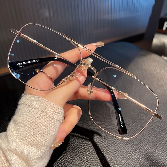 Blocking Square Glasses Blue Light