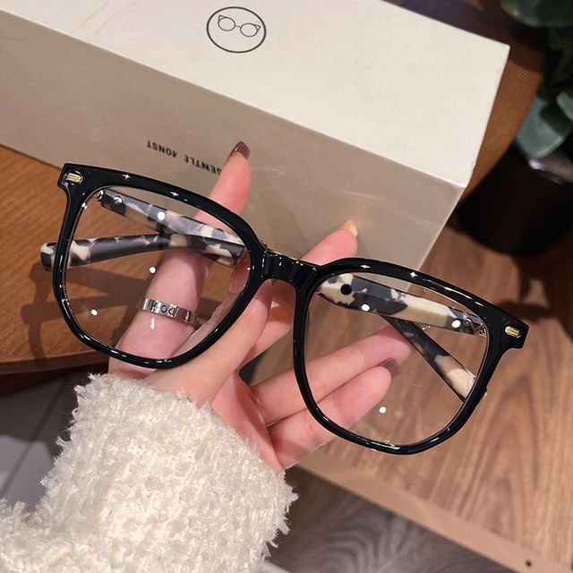 Blue Glasses Light Blocking Square