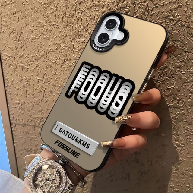 Stand Lettering Phone Case