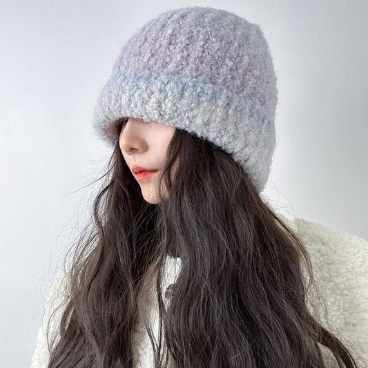Gradient Beanie Cuffed