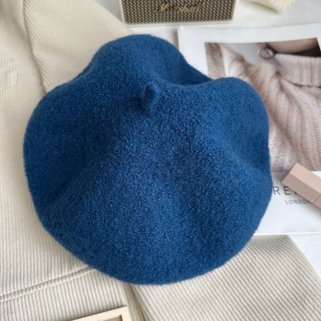 Plain Beret Woolen