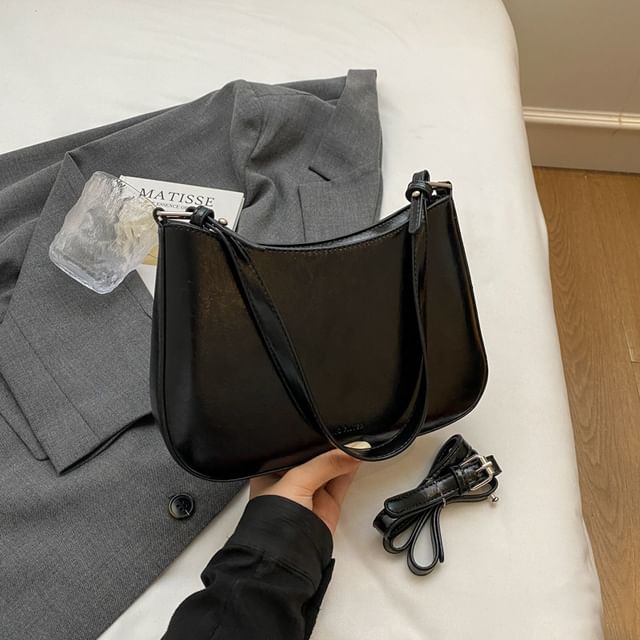 Shoulder Leather Faux Bag