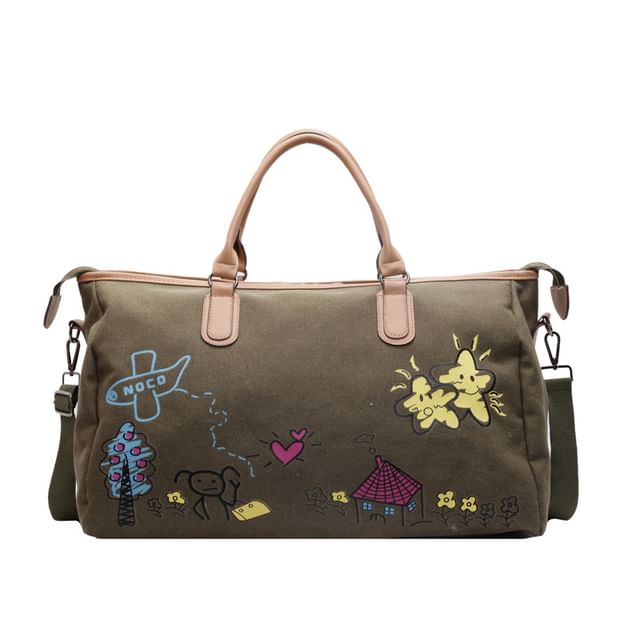 Crossbody Cartoon Bag Print