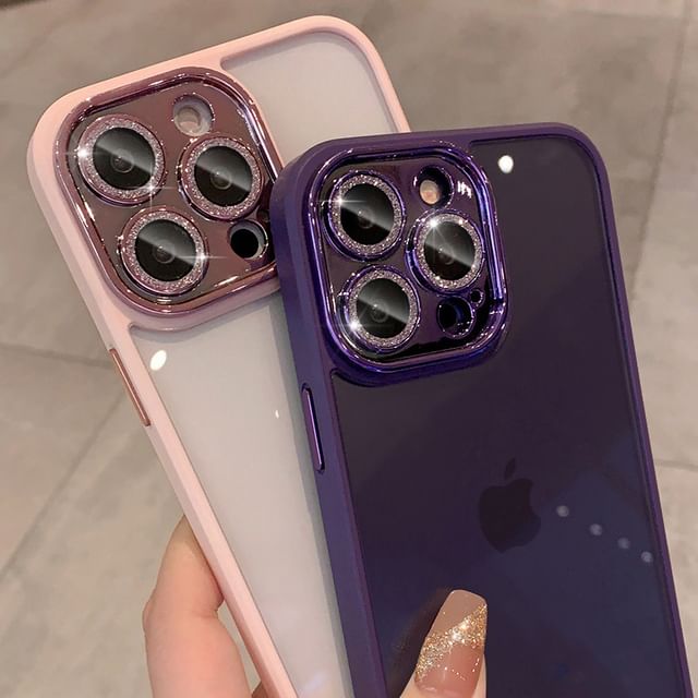 Glitter Phone Case Protection Lens