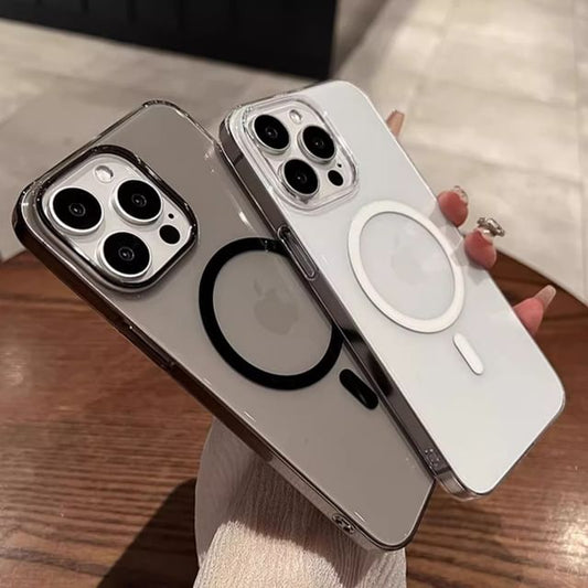 with Case Phone MagSafe) (Compatible Magnetic Transparent