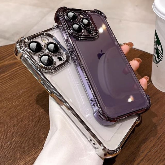 Padded Metallic Case Phone
