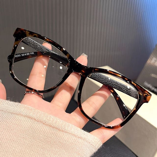 Blue Square Light Blocking Glasses