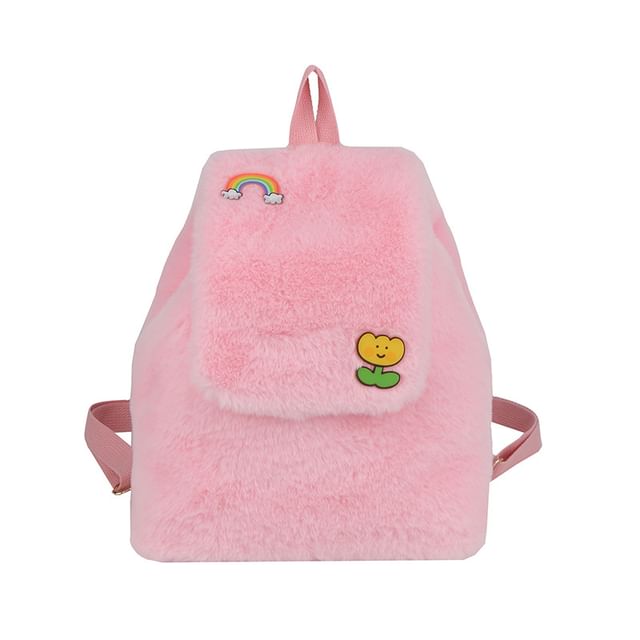 Backpack Fluffy Flap