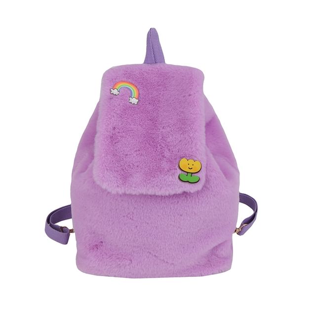 Backpack Fluffy Flap
