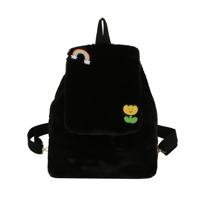 Backpack Fluffy Flap