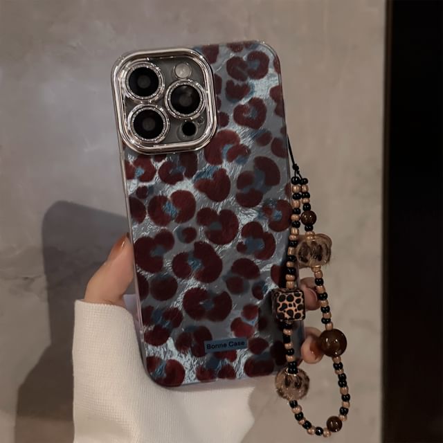 Case Set Leopard / Print Strap Phone