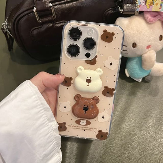 Splattered Phone Case Bear
