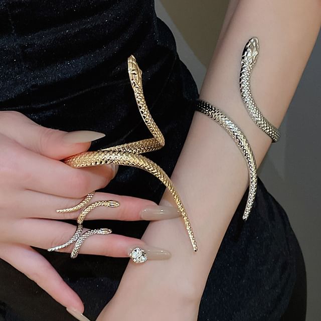 Set: + Ring Bangle Snake
