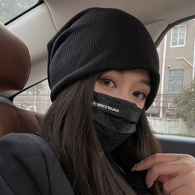 Plain Slouchy / Beanie Cuffed