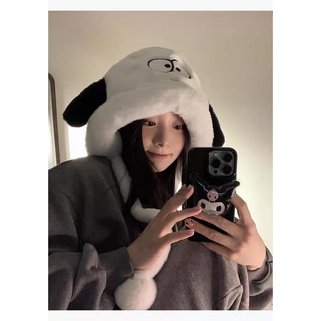 Fluffy Hat Ear / Dog Bow Bear