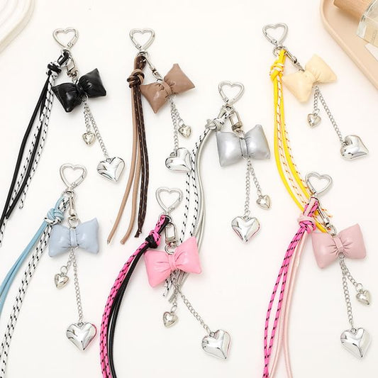 Knotted Charm Phone Padded Bow