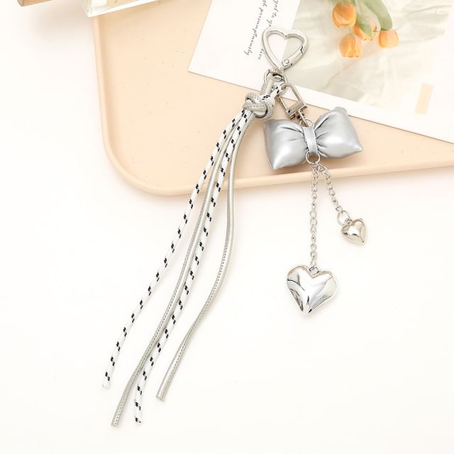 Knotted Charm Phone Padded Bow