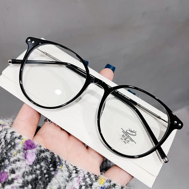 Round Plain Eyeglasses