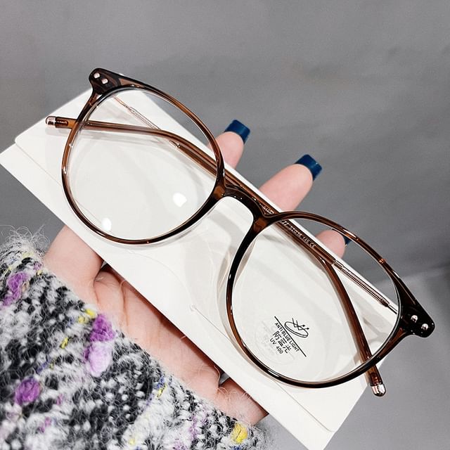 Round Plain Eyeglasses