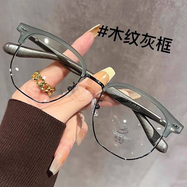 Half Eyeglasses Square Frame