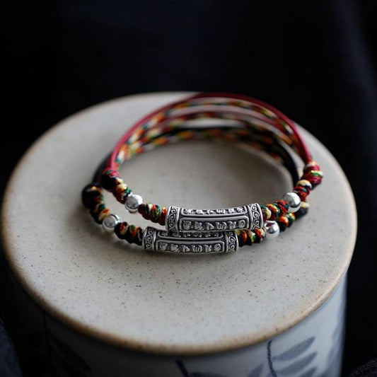 Knot Designs) S999 (Various Embossed Silver Bracelet