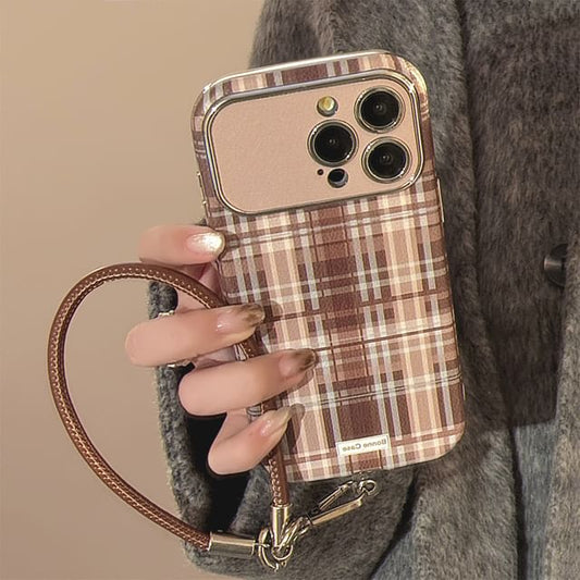 Strap Set Case / Plaid Phone