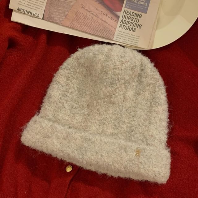 Knit Plain Beanie