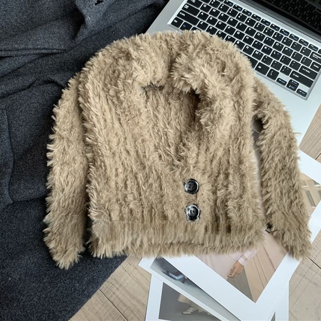 Ear Rabbit Chenille Balaclava