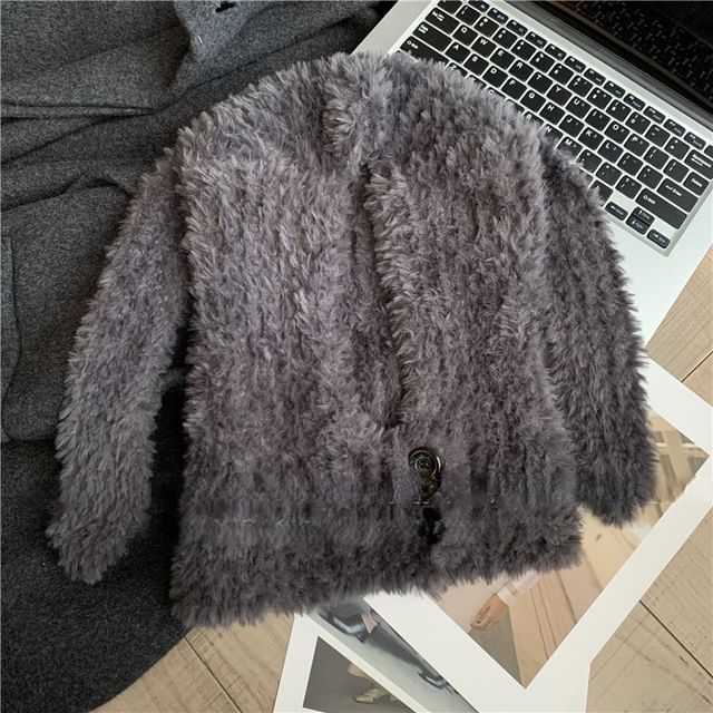 Ear Rabbit Chenille Balaclava