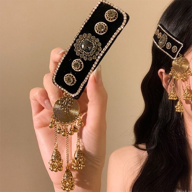 Beaded / Rhinestone Hair Clip Set