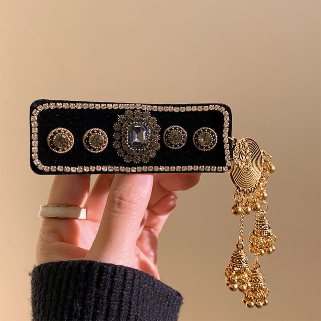 Beaded / Rhinestone Hair Clip Set