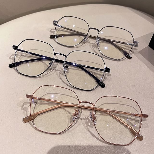 Glasses Polygon Metal