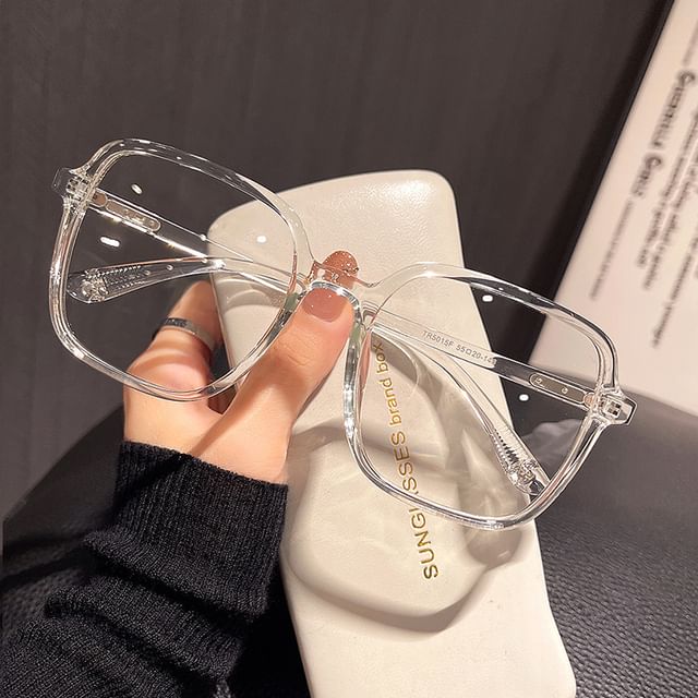 Glasses Light Blocking Square Blue