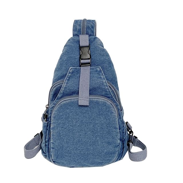 Denim Bag Buckle Sling