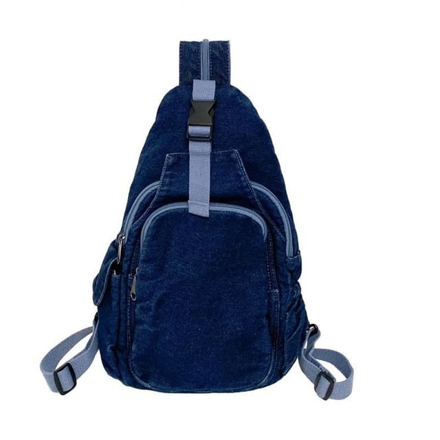 Denim Bag Buckle Sling