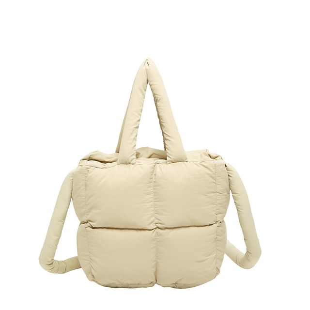 Plain Puffer Crossbody Bag
