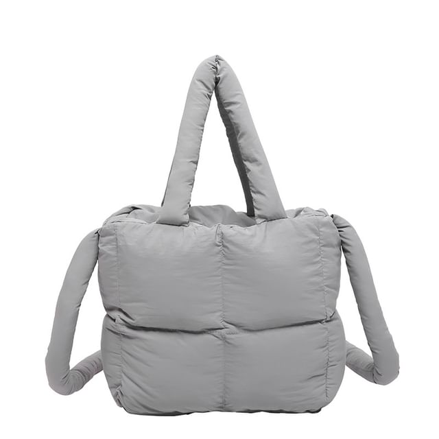 Plain Puffer Crossbody Bag